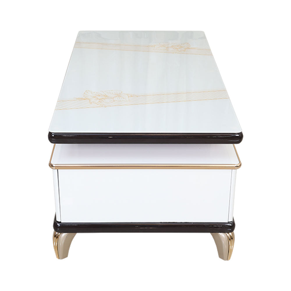 MAARK GLASS TOP COFFEE TABLE 30192-6 HT