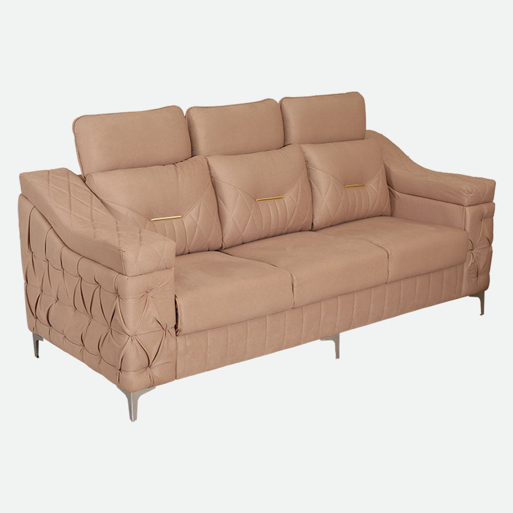 MAARK FABRIC SOFA SET (3+2) CAMEL BACK