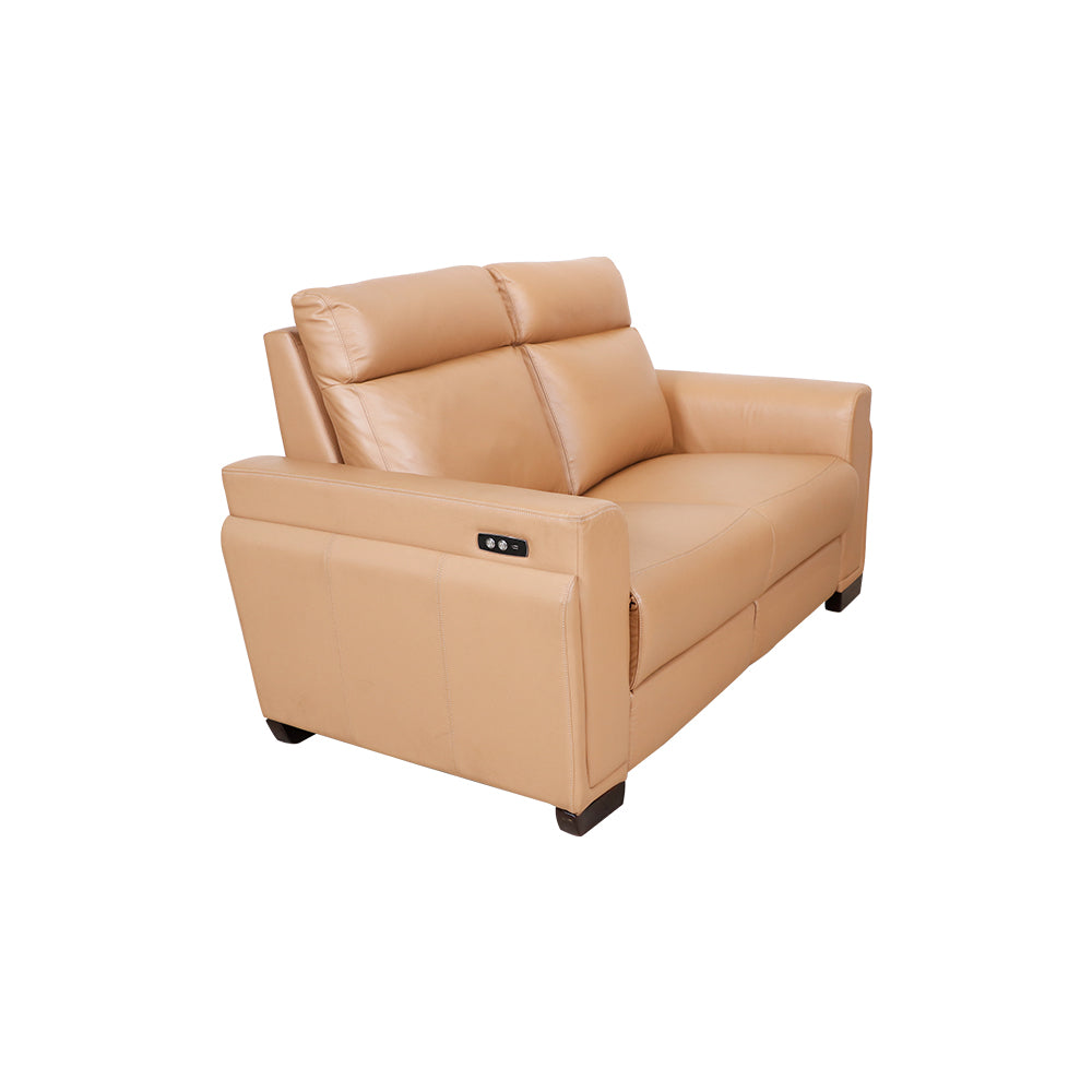 MAARK MOTORIZED RECLINER LEATHER SOFA SET (3R+2R ROME RL