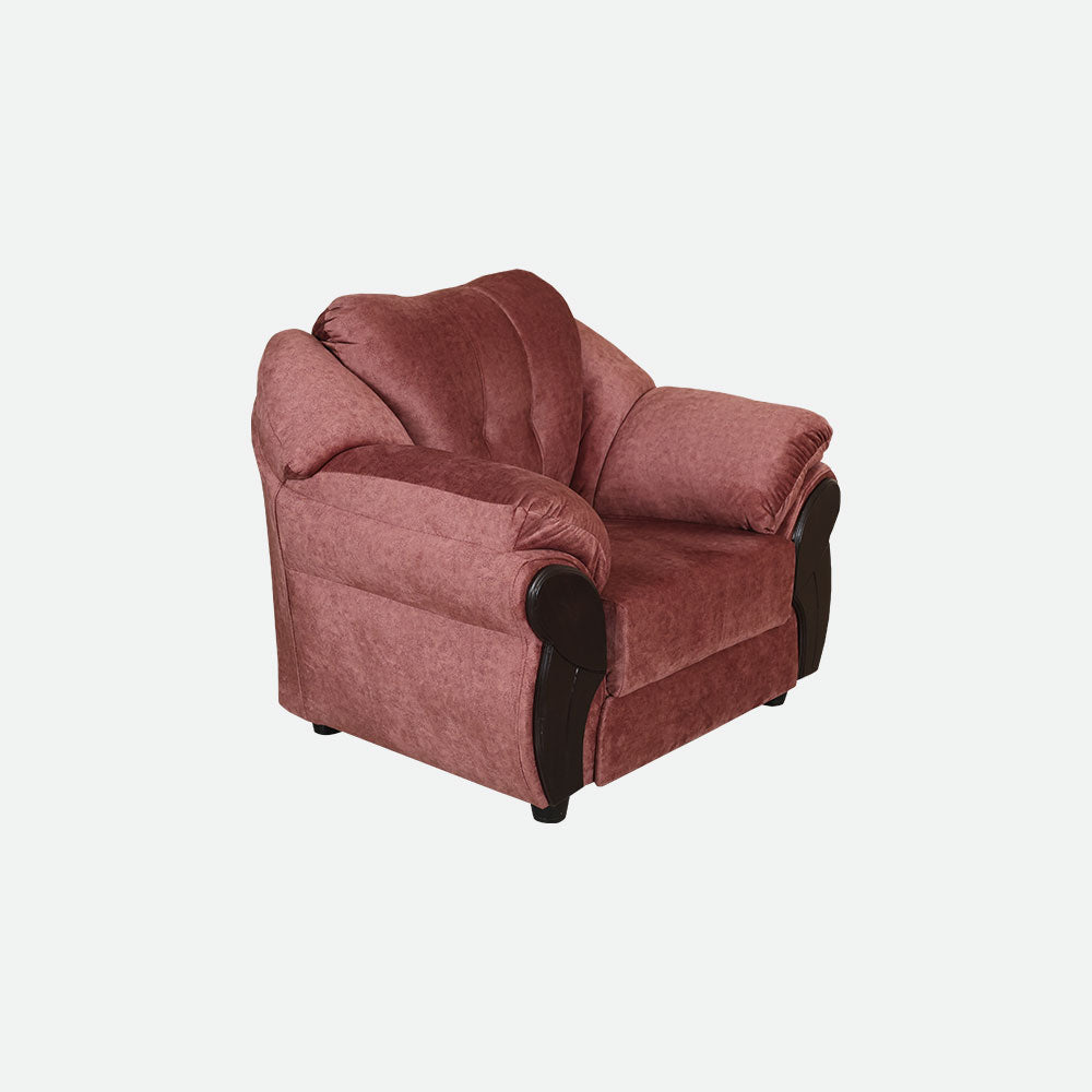 MAARK FABRIC SOFA SET (3+1+1) ROMANTIC