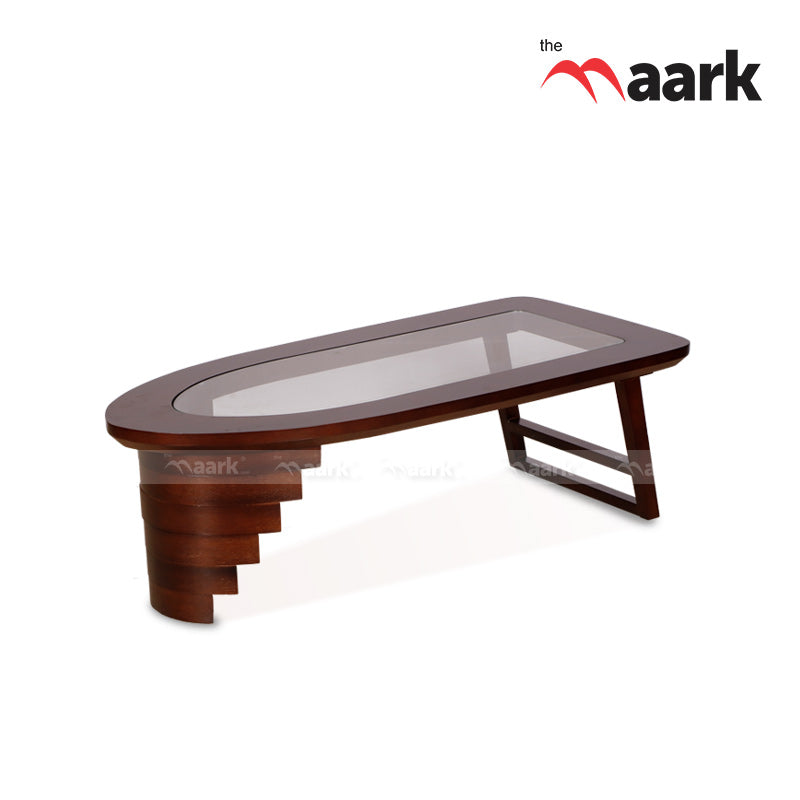 MAARK GLASS TOP COFFEE TABLE CTG-CC120 HT