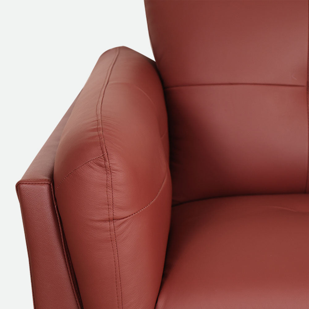 MAARK LEATHER SOFA SET (3+1+1) BAGAN