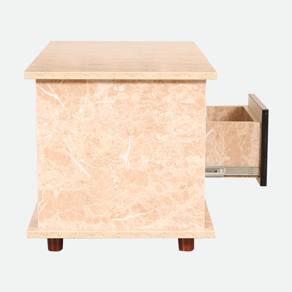 MAARK WOODEN FINISH COFFEE TABLE KUBERK