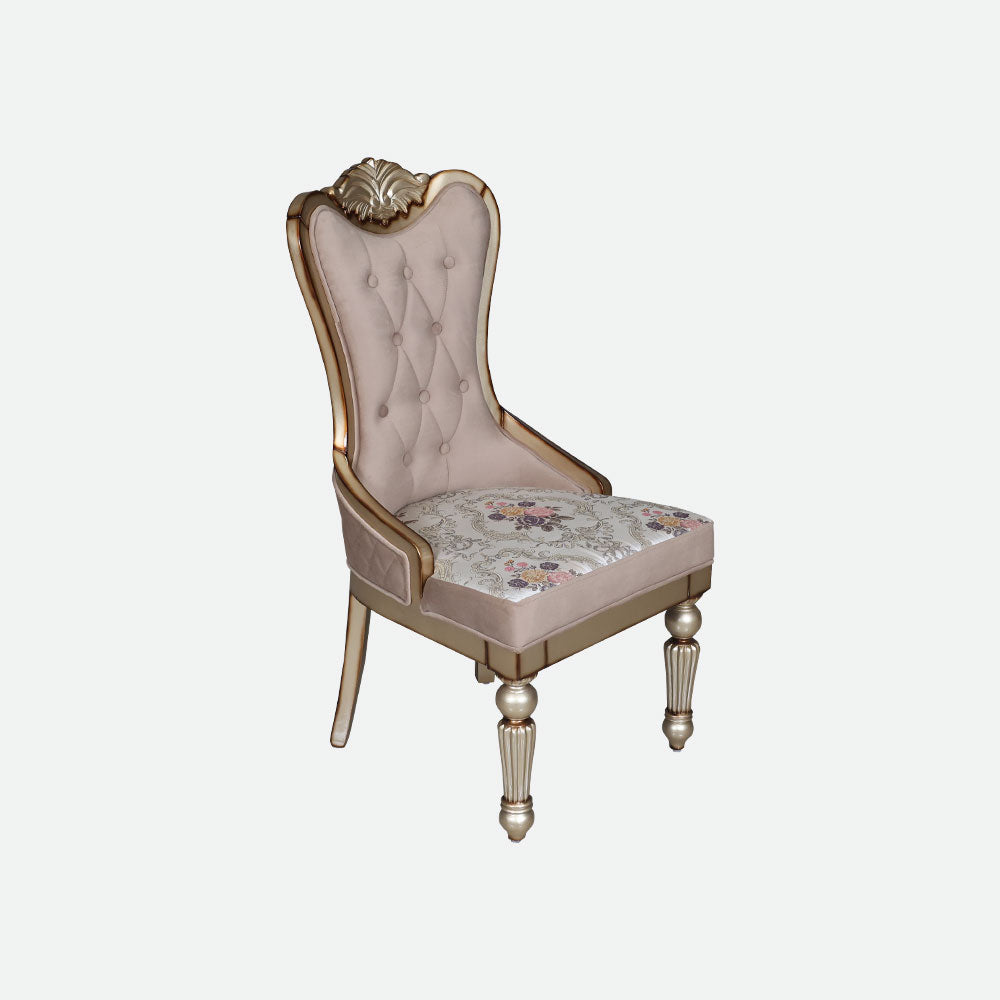 MAARK MARBLE TOP 6 SEATER DINING SET 6047 TD