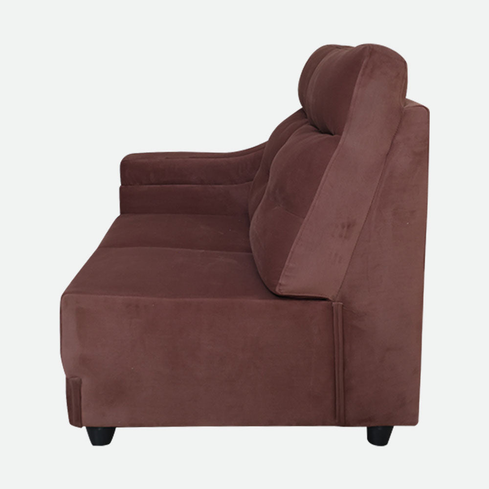 MAARK FABRIC CORNER SOFA 5 SEATER PLATINA