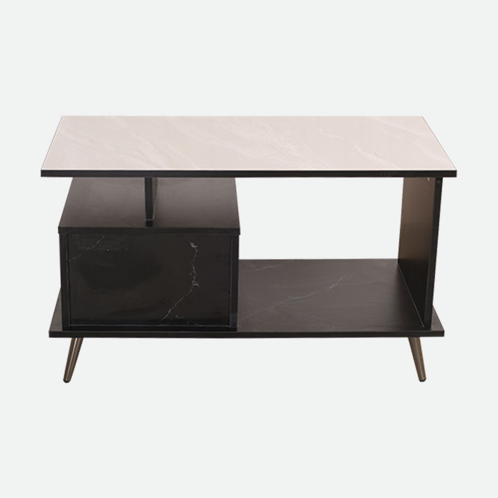 MAARK WOODEN FINISH COFFEE TABLE KUBERK
