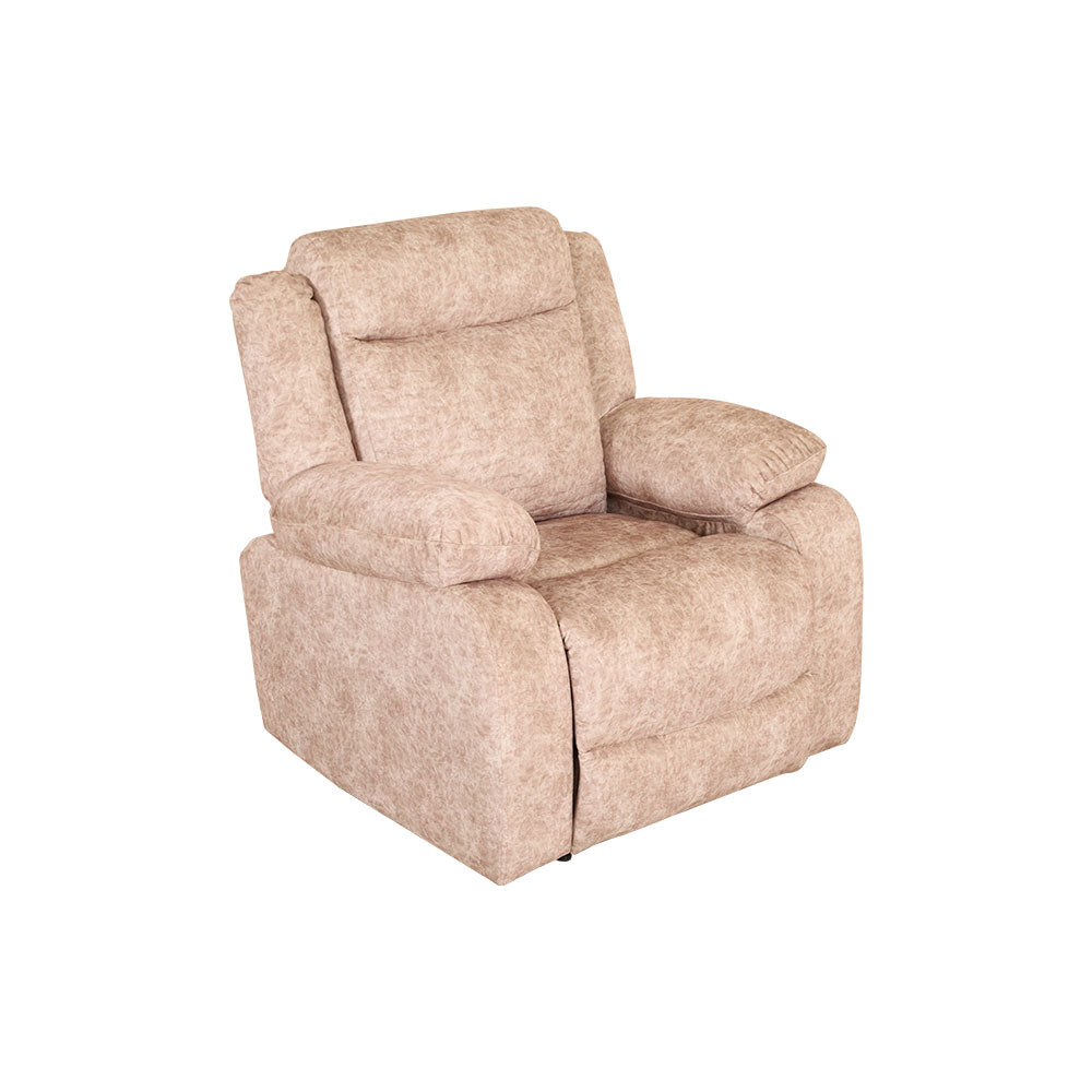 MAARK MANUAL RECLINER FABRIC SOFA SET (3+1R+1R) WAVE