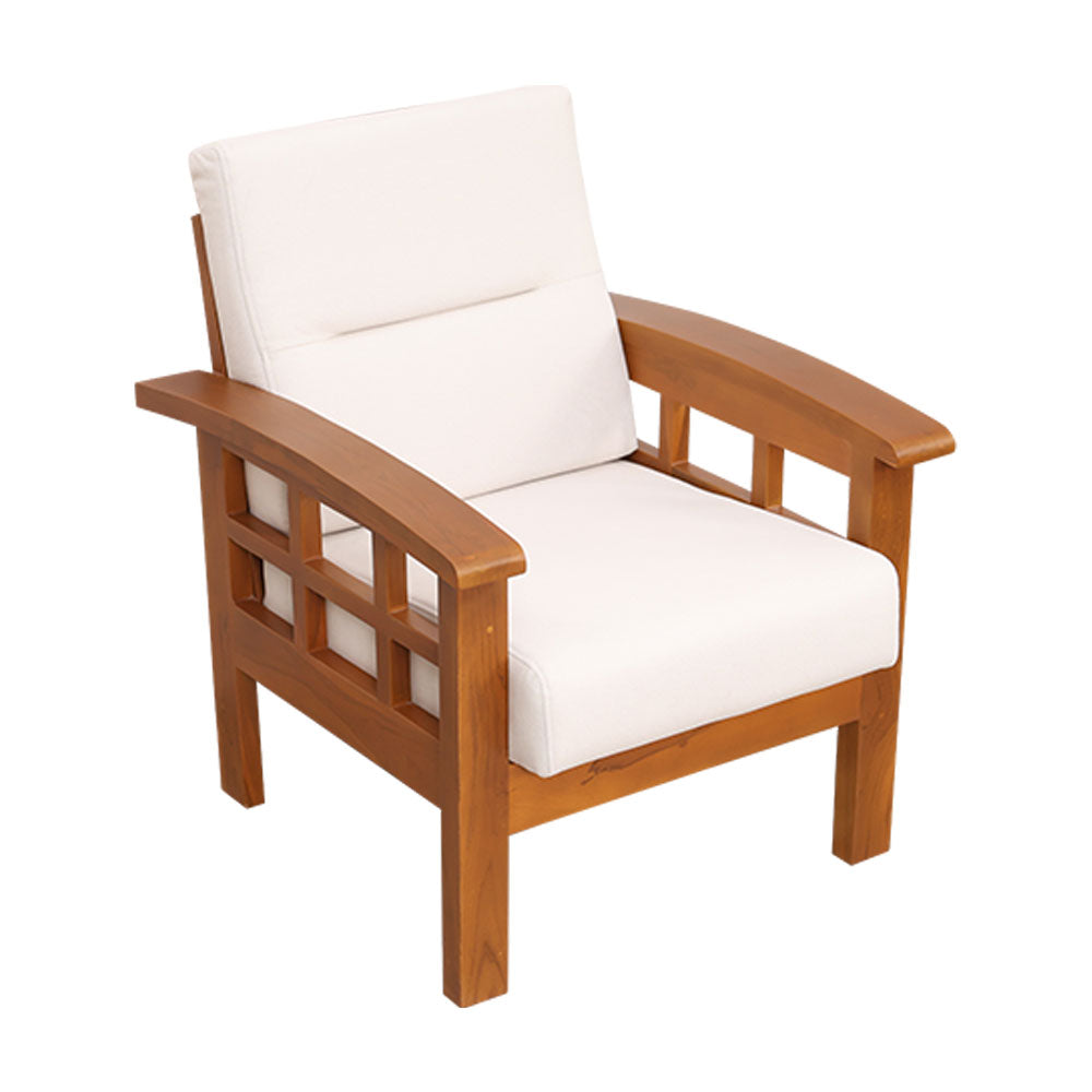MAARK WOODEN SOFA SINGLE KIA