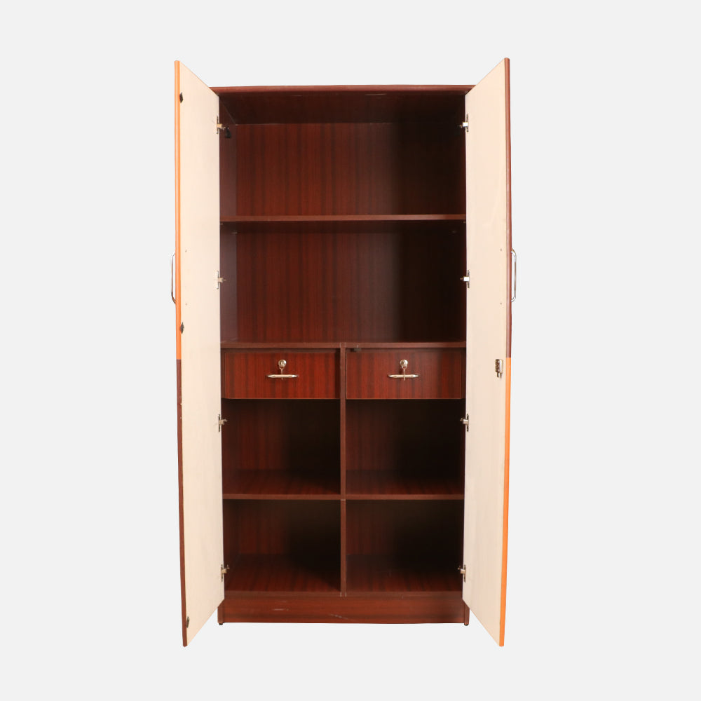 MAARK 2 DOOR WARDROBE PF PREMIUM