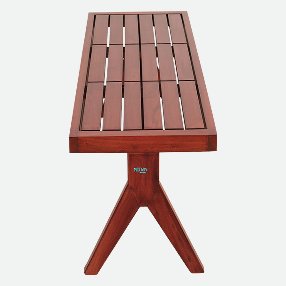 MAARK MARBLE TOP 4 SEATER DINING SET 4*2.75 (1+2+BENCH) MIYANS TT