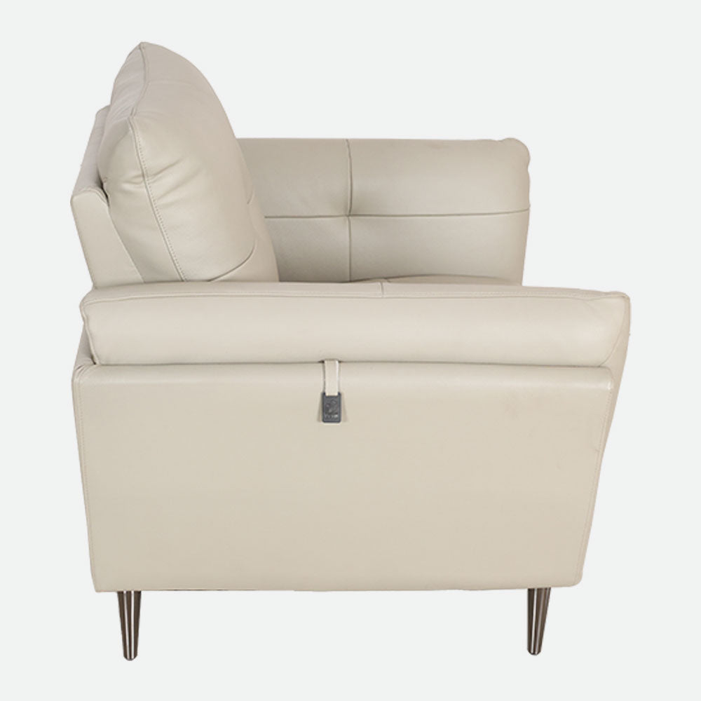 MAARK LEATHER SOFA SET (3+2+1) F2215 MOCHA COLOUR HT