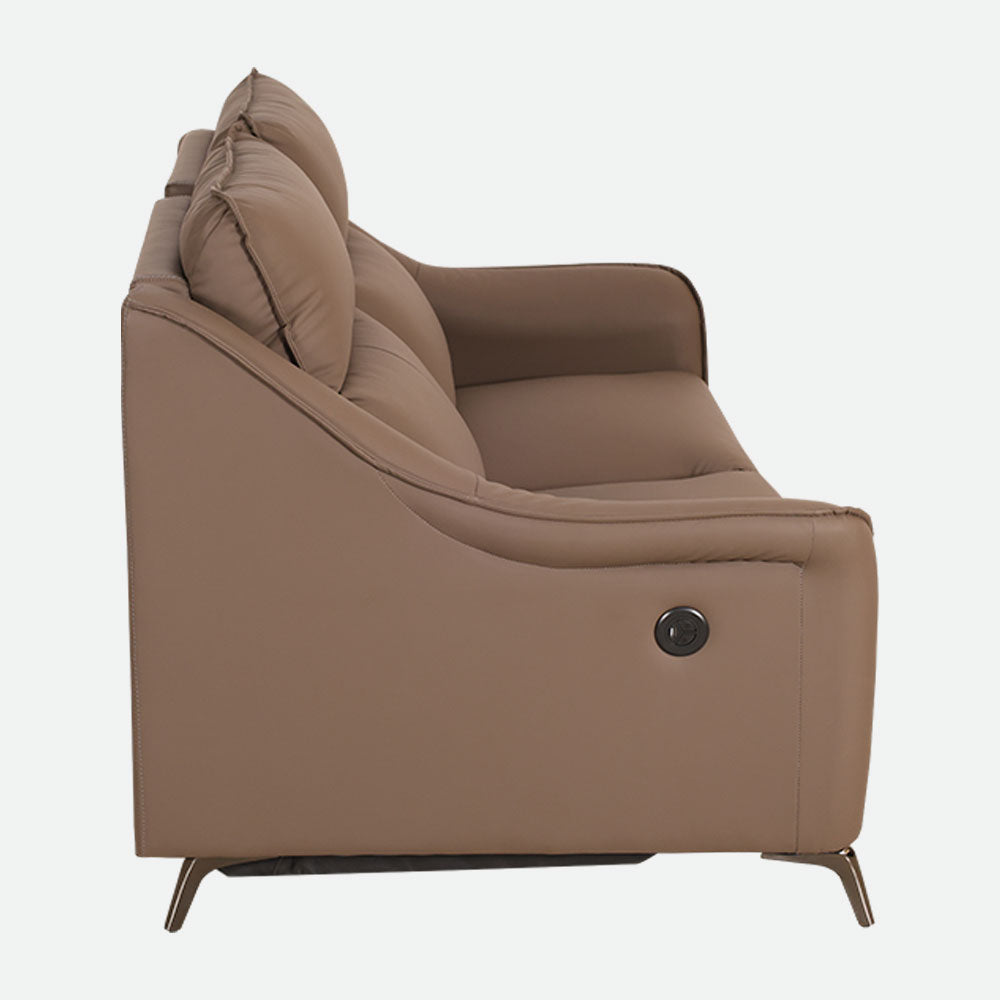 MAARK MOTORIZED RECLINER LEATHERETTE SOFA SET (3R+2R) RAFELE