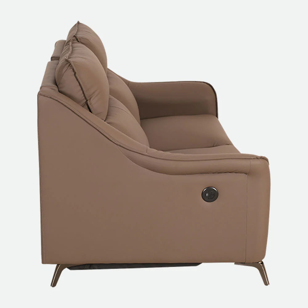 MAARK MOTORIZED RECLINER LEATHERETTE SOFA SET (3R+2R) RAFELE