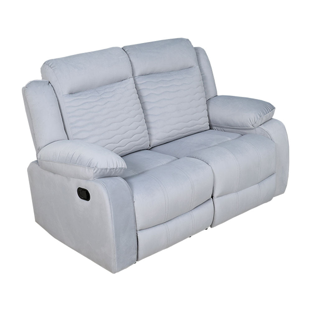 MAARK MANUAL RECLINER FABRIC SOFA SET (3+2R ) WAVE