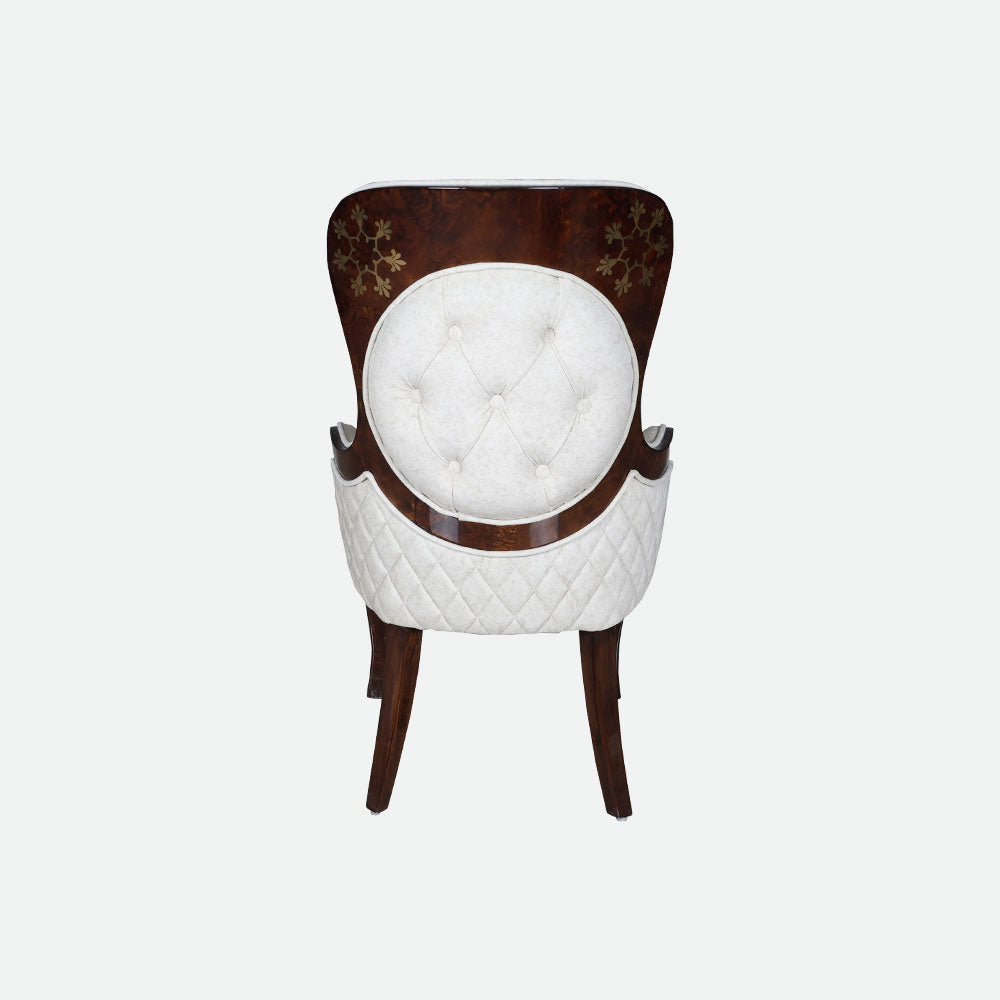 MAARK MARBLE TOP 6 SEATER DINING SET 6045 TD