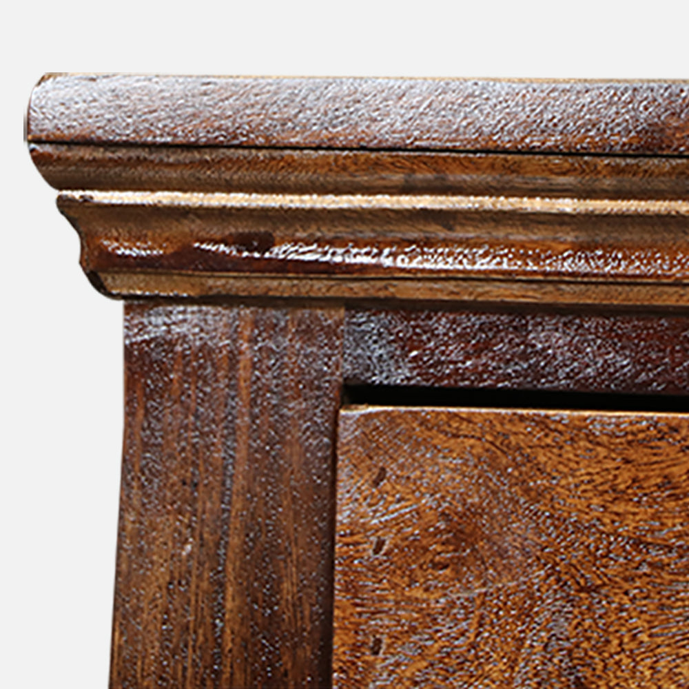 MAARK SHEESHAM WOOD SHOE RACK 6226 STONE FINISH SV