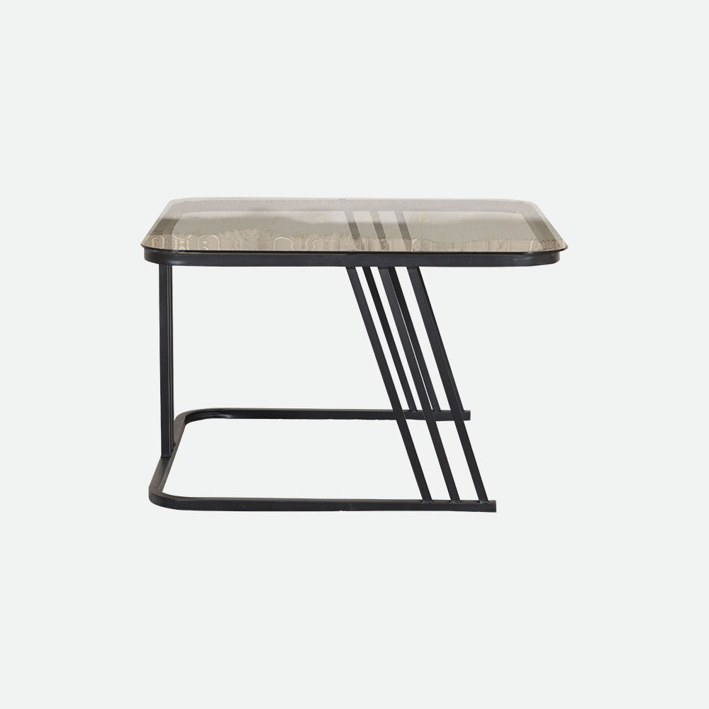 MAARK GLASS TOP COFFEE TABLE CJ-20 HT