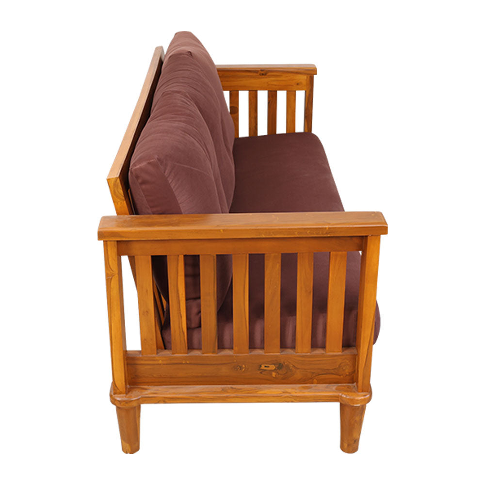 MAARK WOODEN SOFA SET (3+1+1) KIA