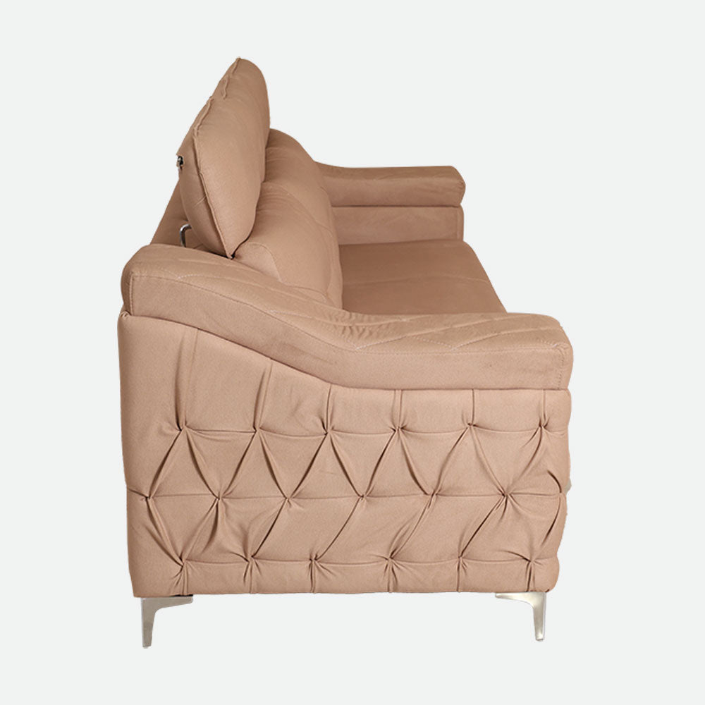 MAARK FABRIC SOFA SET (3+2) CAMEL BACK