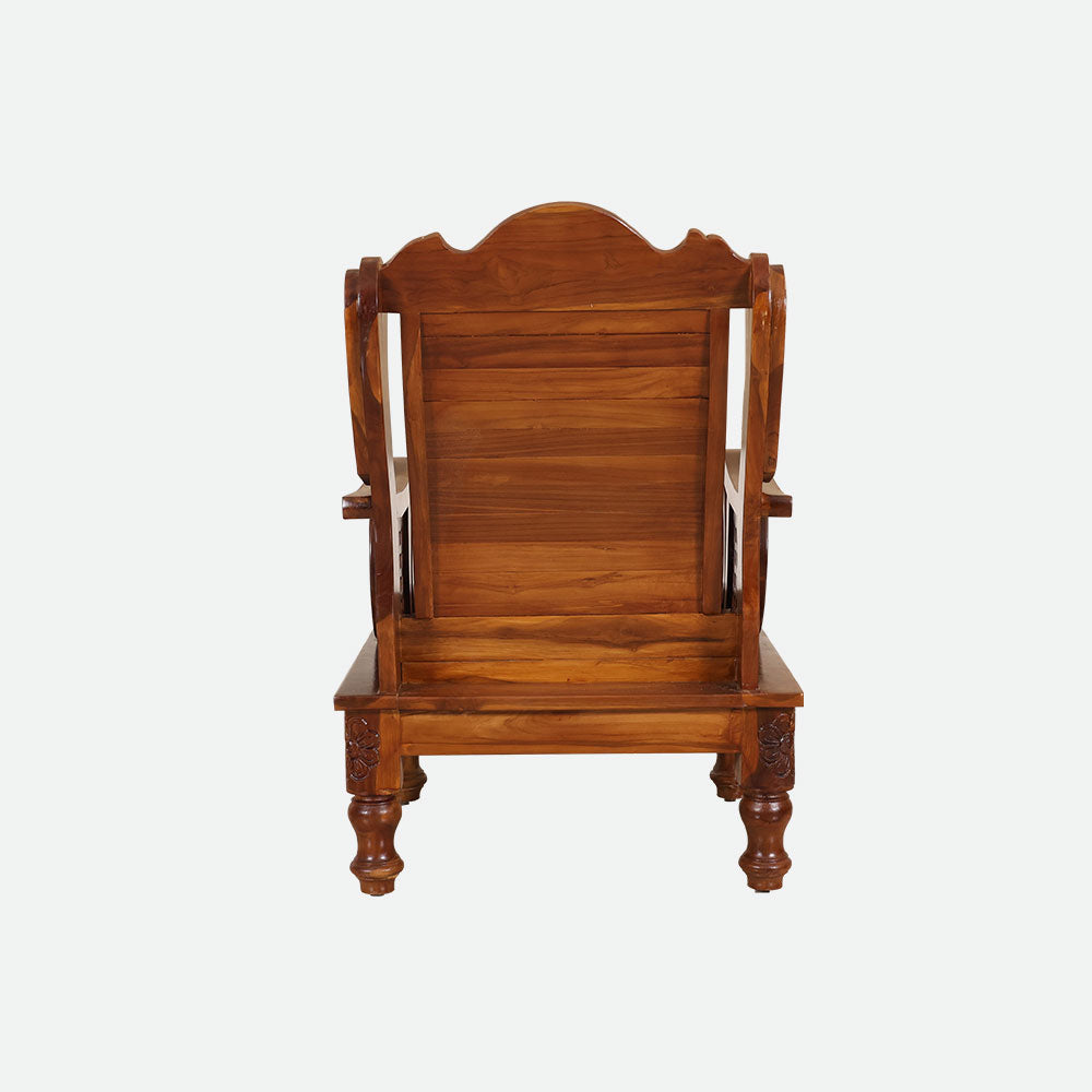 MAARK WOODEN SOFA SET (3+1+1) S-40 WCF