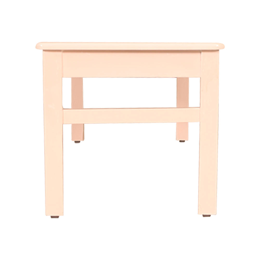 MAARK WOODEN TOP 6 SEATER DINING SET (1+4+BENCH) 6*3 WINDOW
