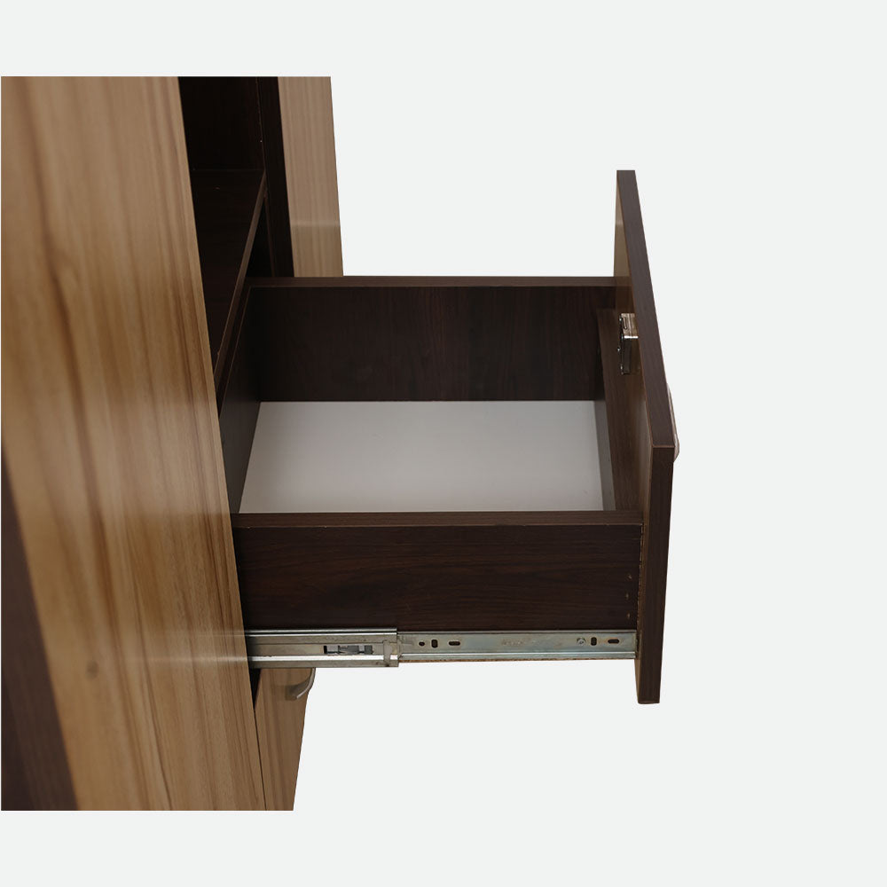 MAARK 3 DOOR WARDROBE TF WITH DRESSER