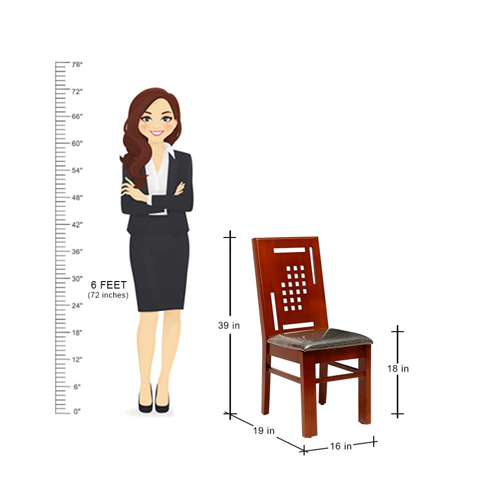 MAARK GLASS TOP 6 SEATER DINING SET 119-543 WL