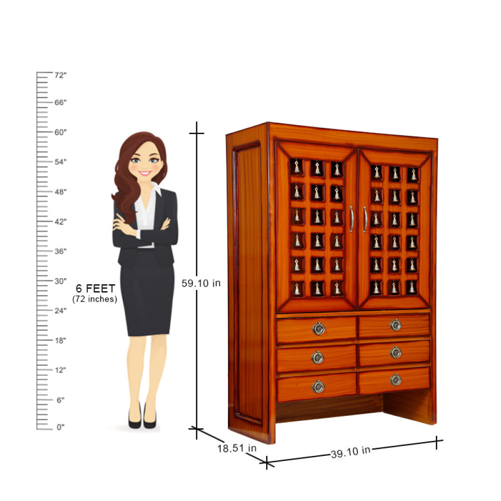 MAARK PRAGADESWARAR POOJA RACK 5*3