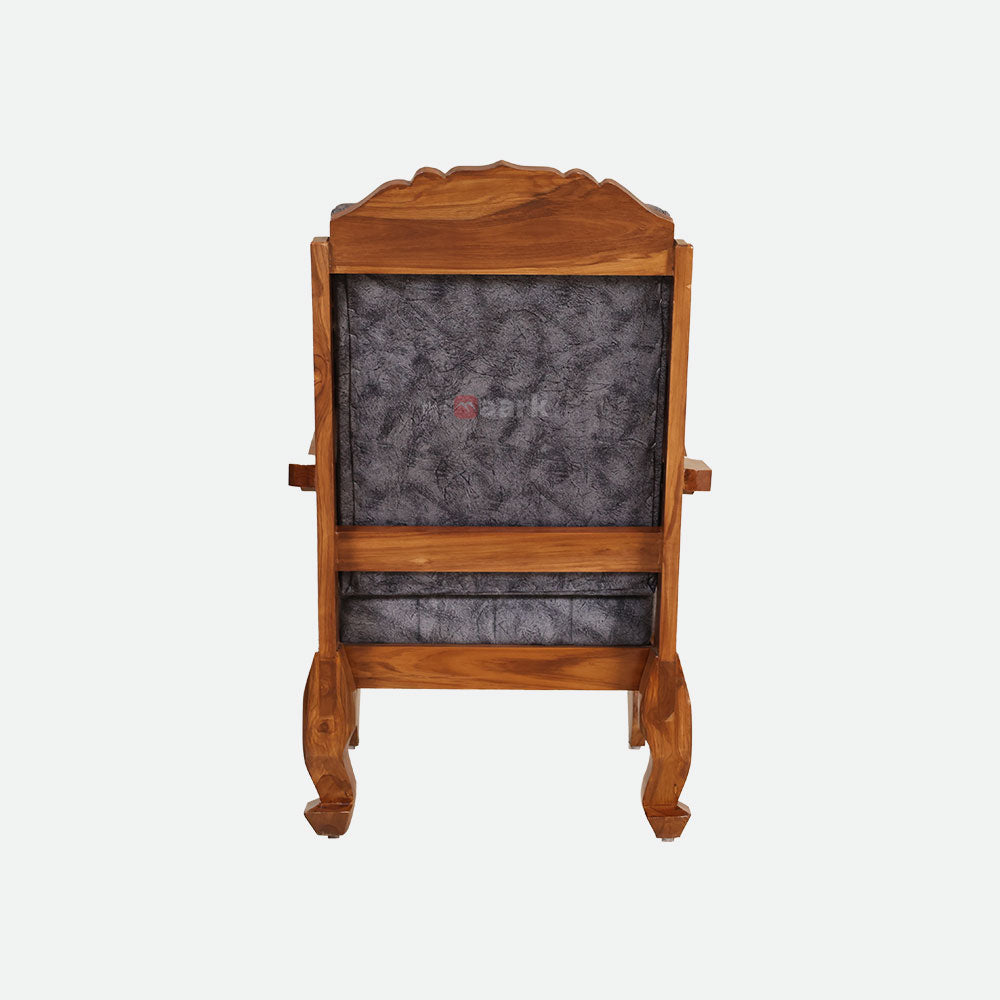 MAARK WOODEN SOFA SET (3+1+1) S-46 WCF