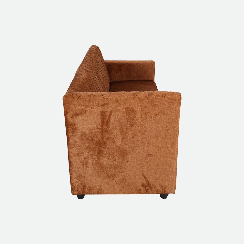 MAARK FABRIC CORNER SOFA (4+C+2) HONEY