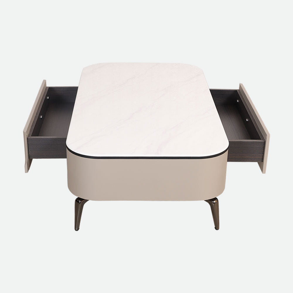 MAARK MARBLE TOP COFFEE TABLE 2471 HT