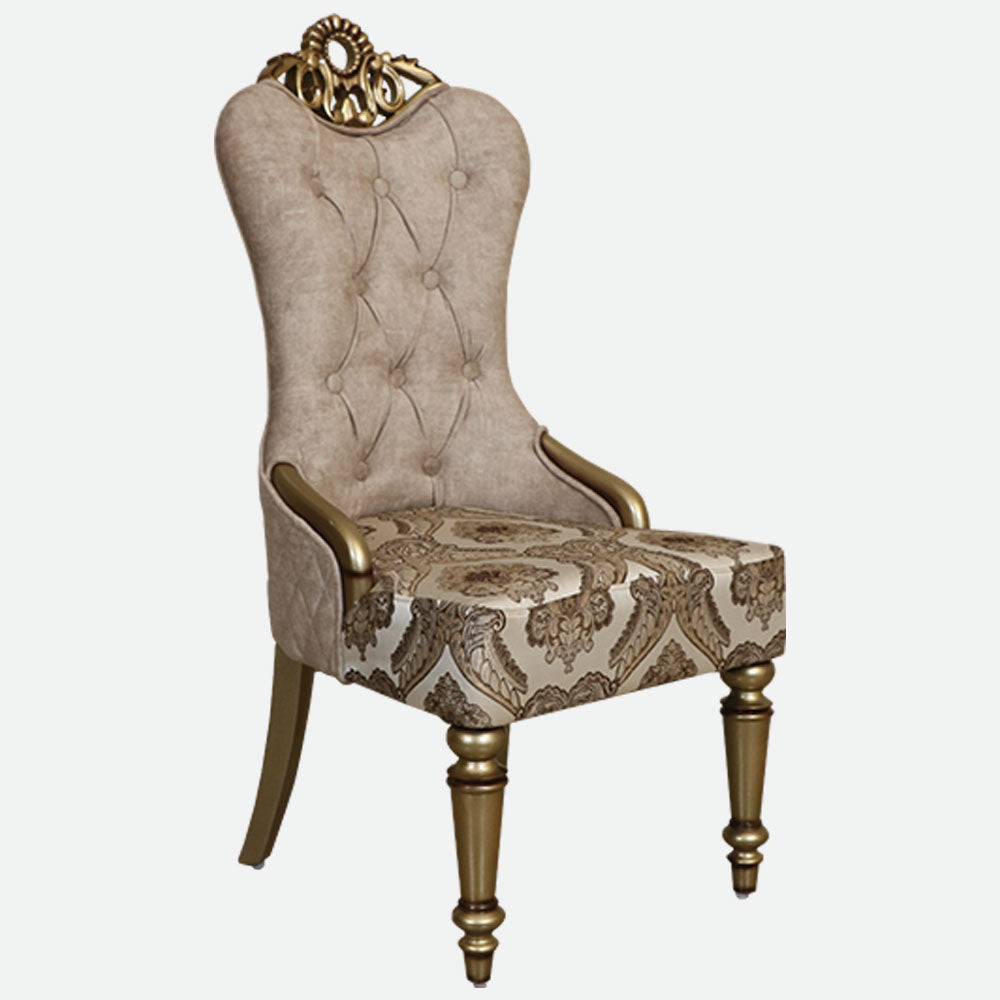 MAARK MARBLE TOP 6 SEATER DINING SET 6041 TD