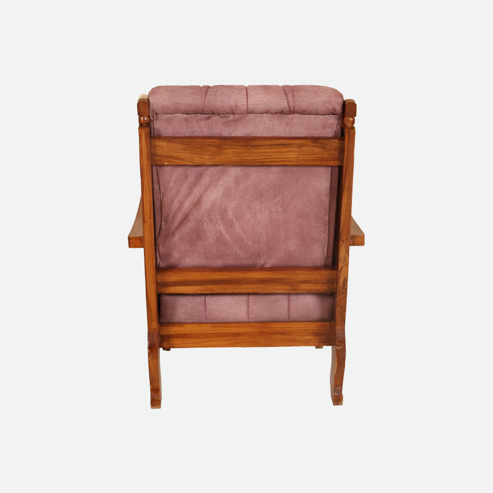 MAARK WOODEN SOFA SET (3+1+1) S-18 WCF