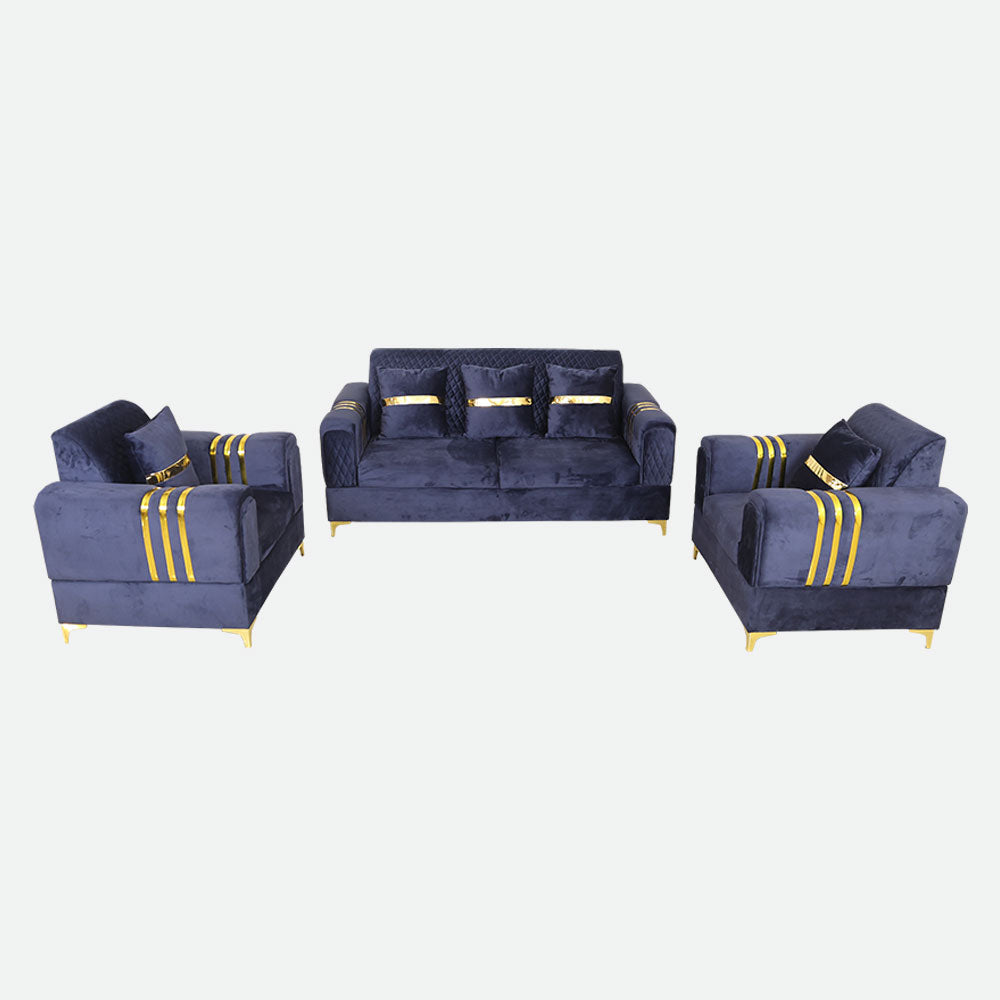 MAARK FABRIC SOFA SET (3+1+1) RAINBOW