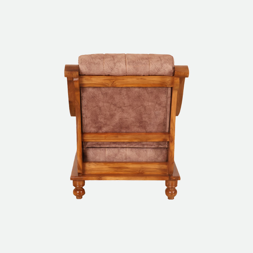 MAARK WOODEN SOFA SET (3+1+1) S-21 WCF