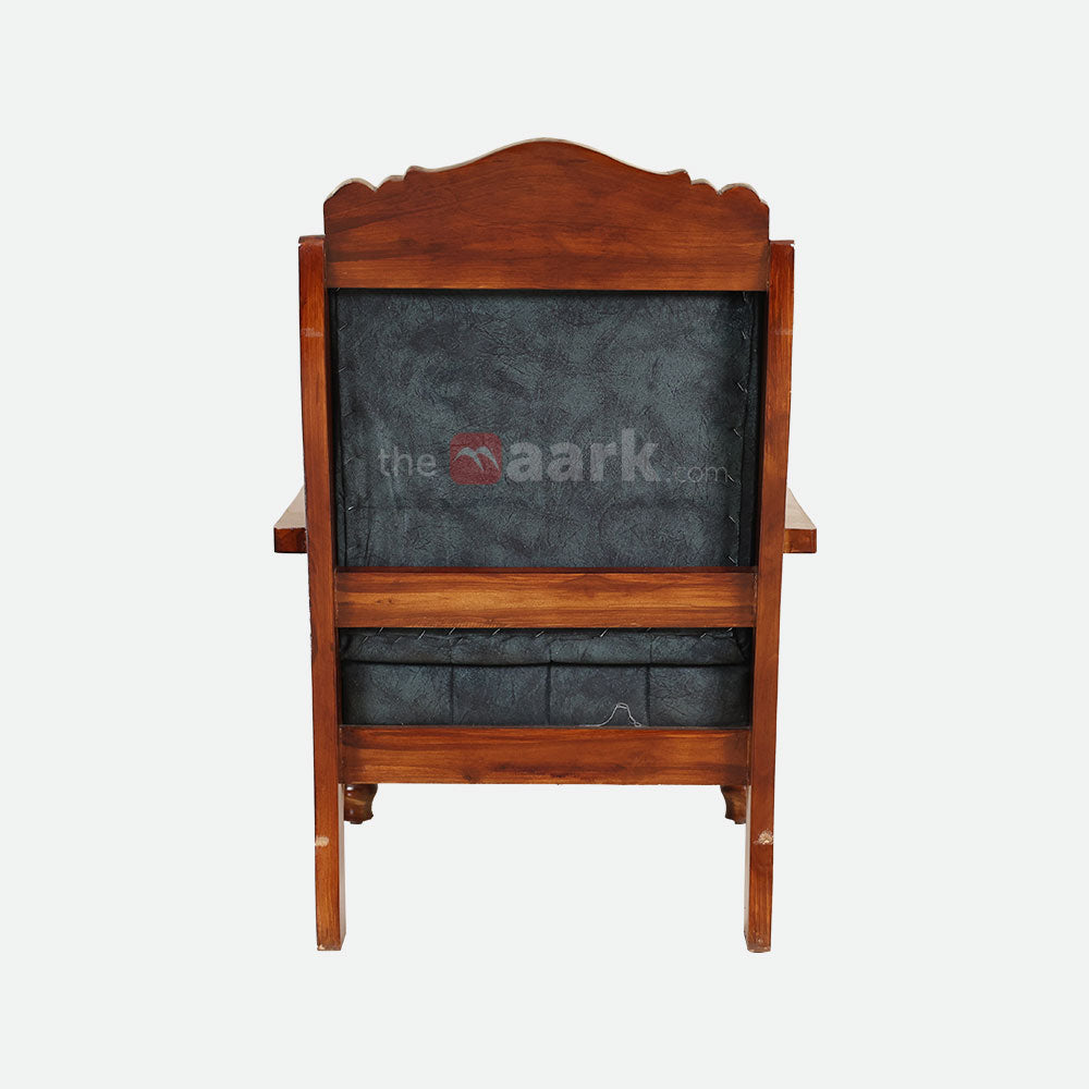 MAARK WOODEN SOFA SET (3+1+1) S-13 WCF