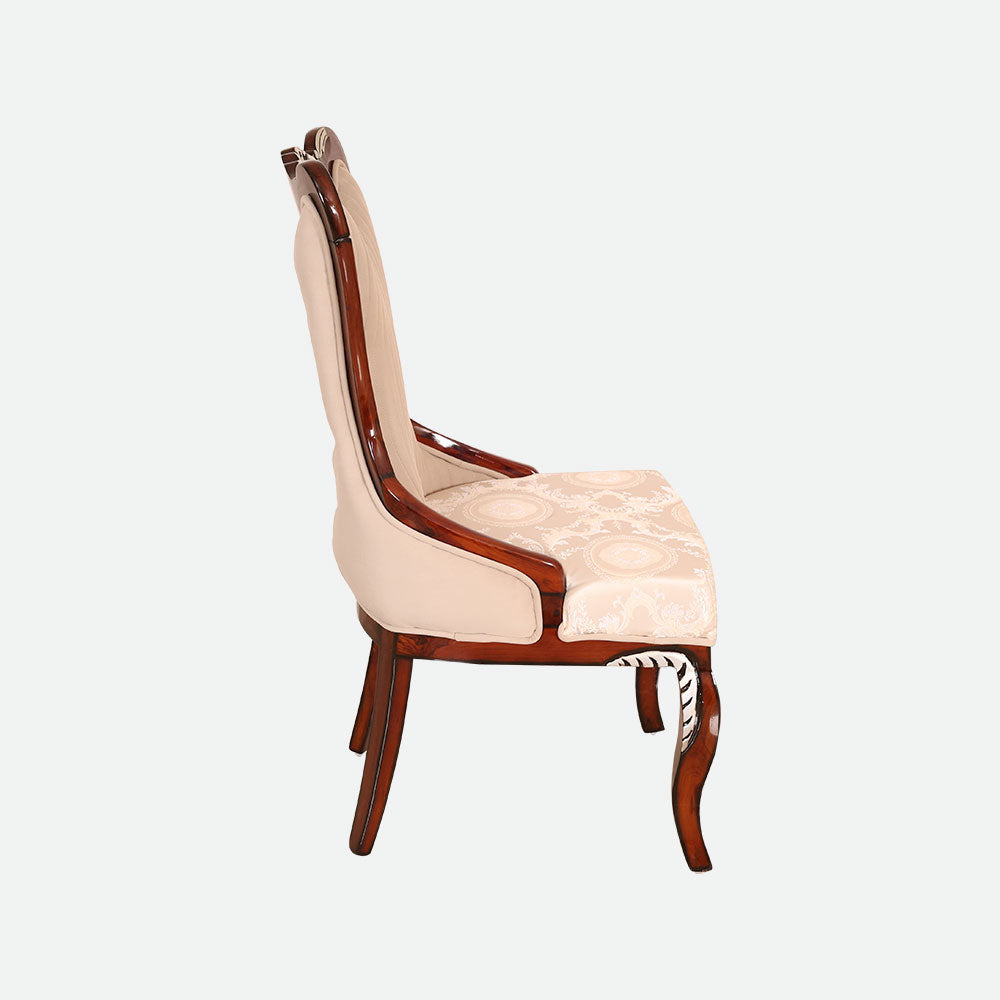 MAARK MARBLE TOP 6 SEATER DINING SET 6061 TD