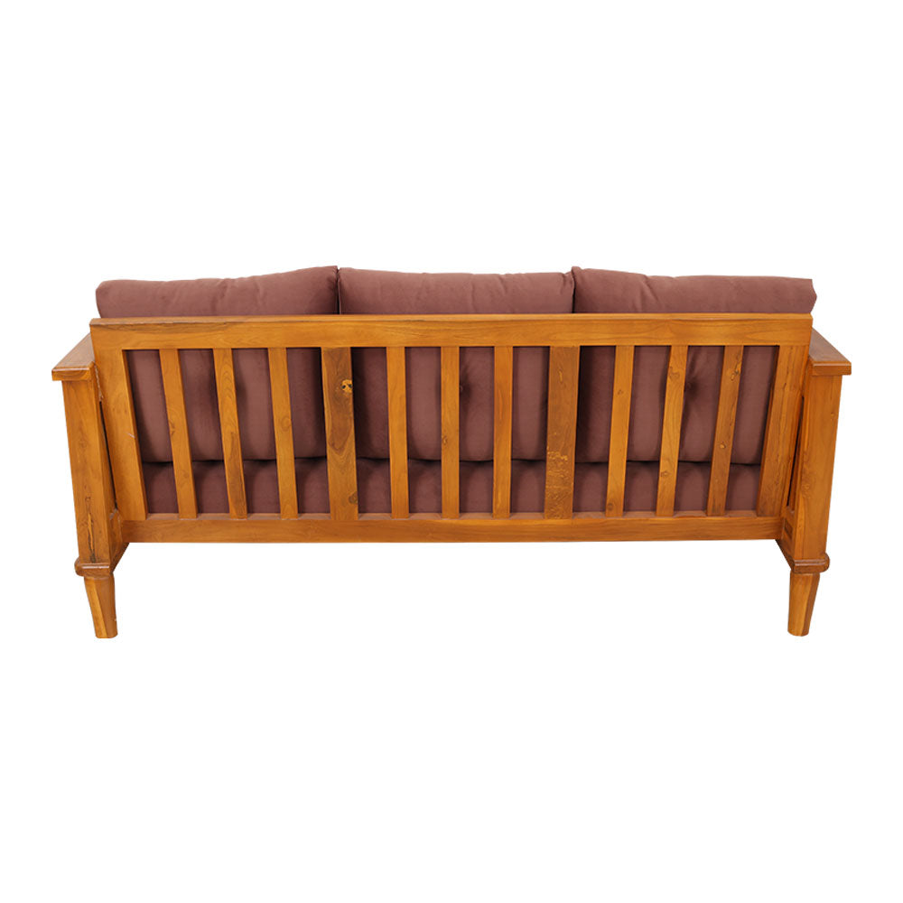 MAARK WOODEN SOFA SET (3+1+1) KIA