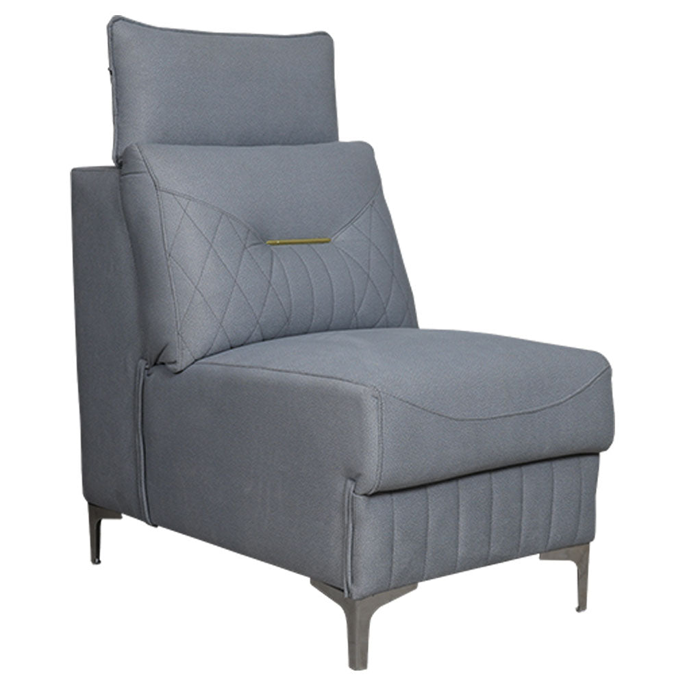 MAARK FABRIC CORNER SOFA 5 SEATER CAMEL BACK