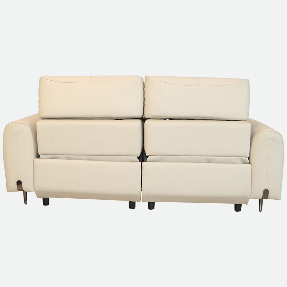 MAARK MOTORIZED RECLINER LEATHER SOFA SET (3R+2R+1R) 2A08-6194-15 BEIGE COLOUR HT