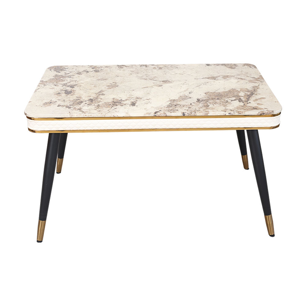 MAARK MARBLE TOP 4 SEATER DINING SET J01-A08-A27 HT