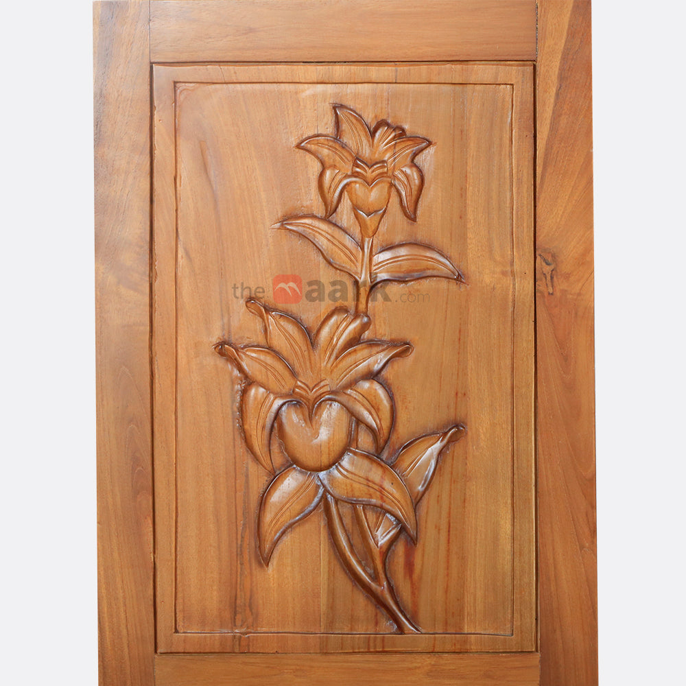 MAARK WOODEN TOP 6 SEATER DINING SET MINIMALS HT