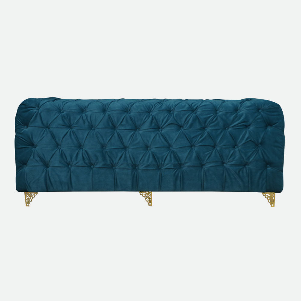 MAARK FABRIC SOFA SET (3+1+1) 912 BLUE COLOUR