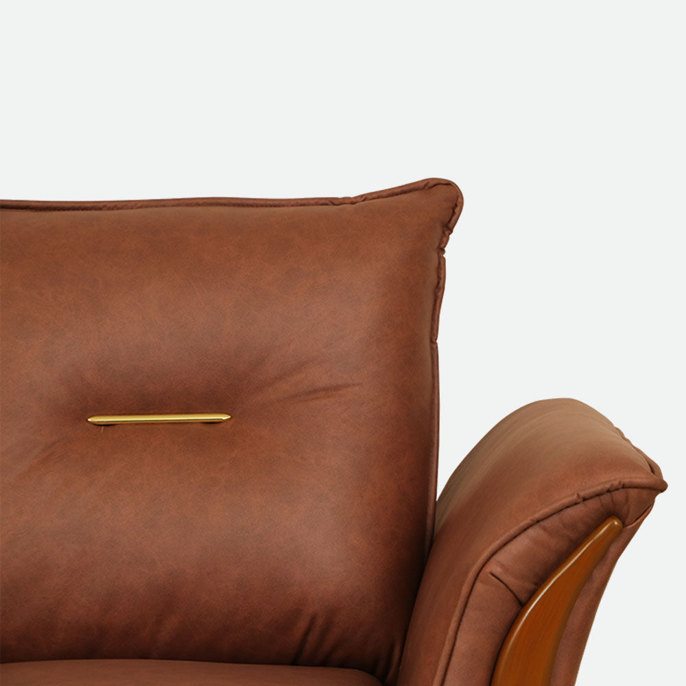 MAARK LEATHERETTE SOFA SET (3+2) SWEDEN