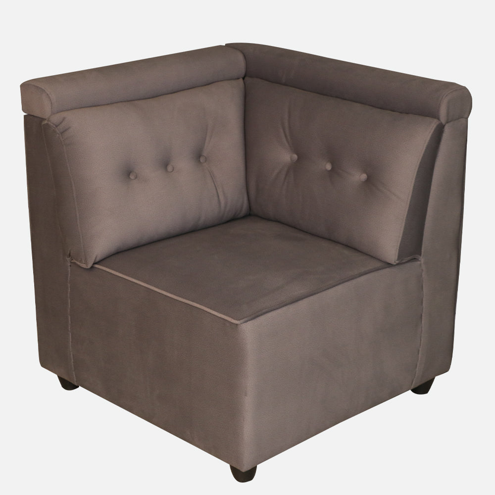 MAARK FABRIC CORNER SOFA 5 SEATER CLASSIC GRAY COLOUR