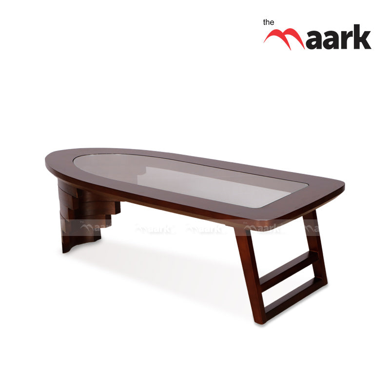 MAARK GLASS TOP COFFEE TABLE CTG-CC120 HT
