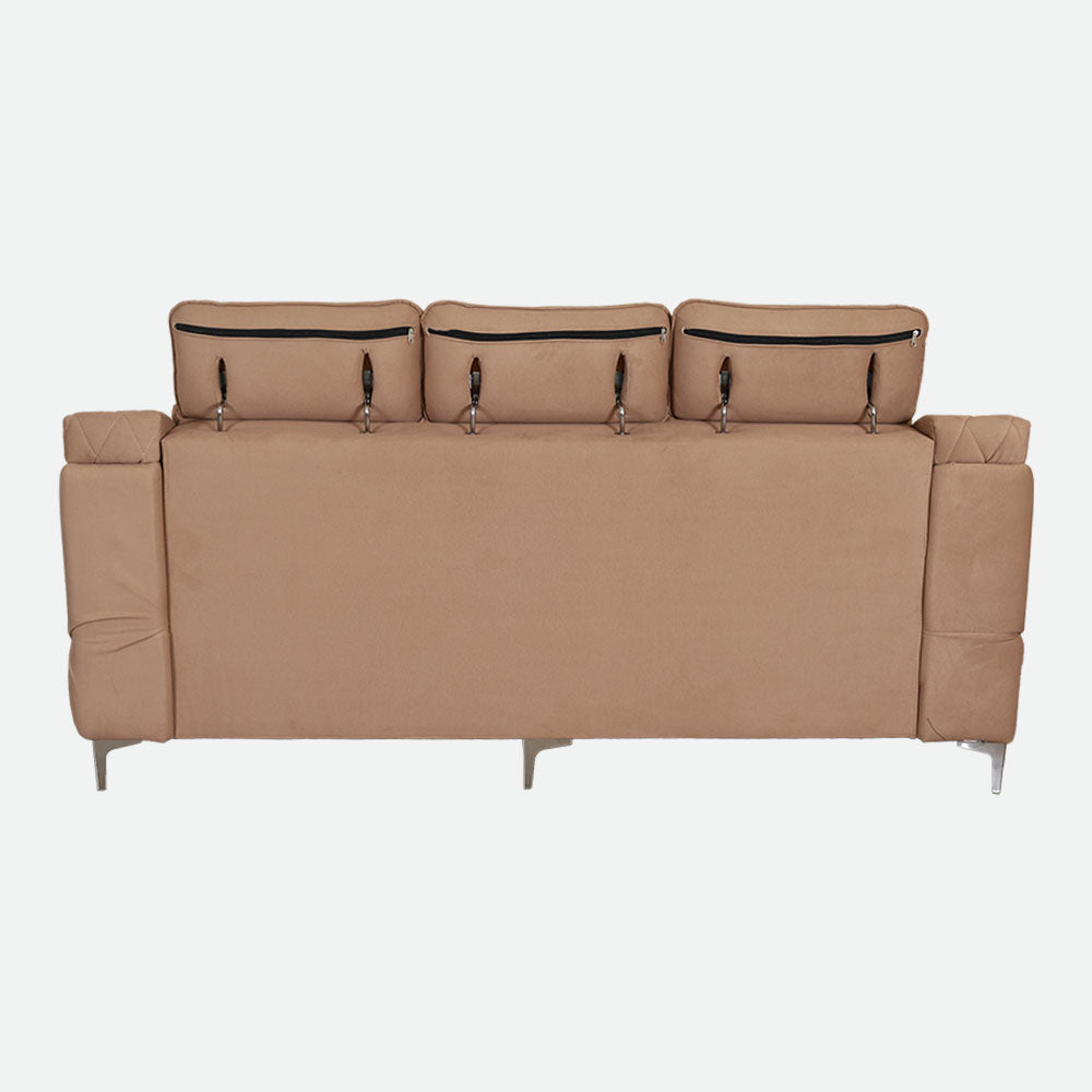 MAARK FABRIC SOFA SET (3+2) CAMEL BACK