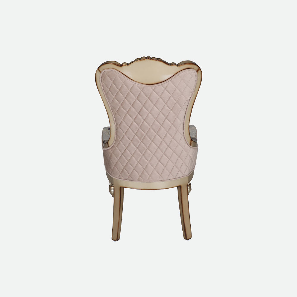 MAARK MARBLE TOP 6 SEATER DINING SET 6047 TD