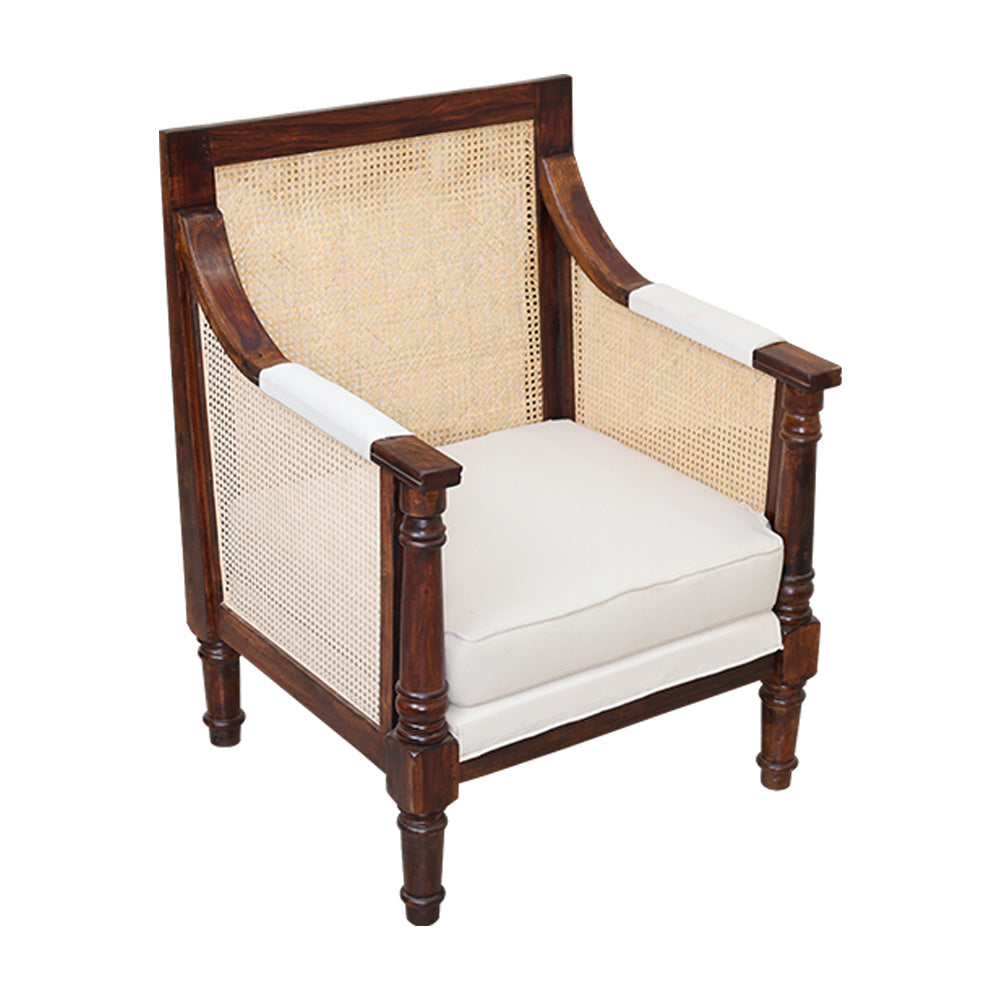 MAARK SHEESHAM WOOD SOFA SET WITH COFFEE TABLE (3+1+1) KENWOOD