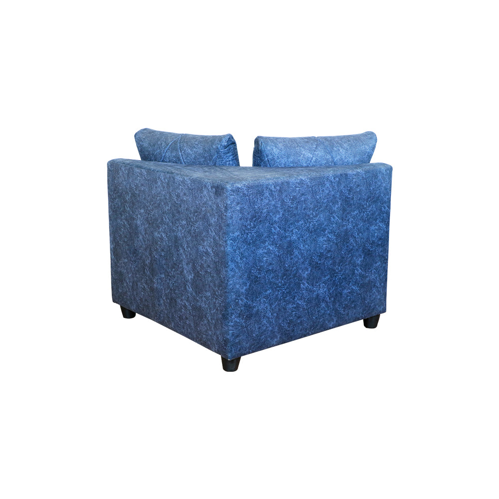MAARK FABRIC CORNER SOFA 5 SEATER TOKIYO BLUE COLOUR